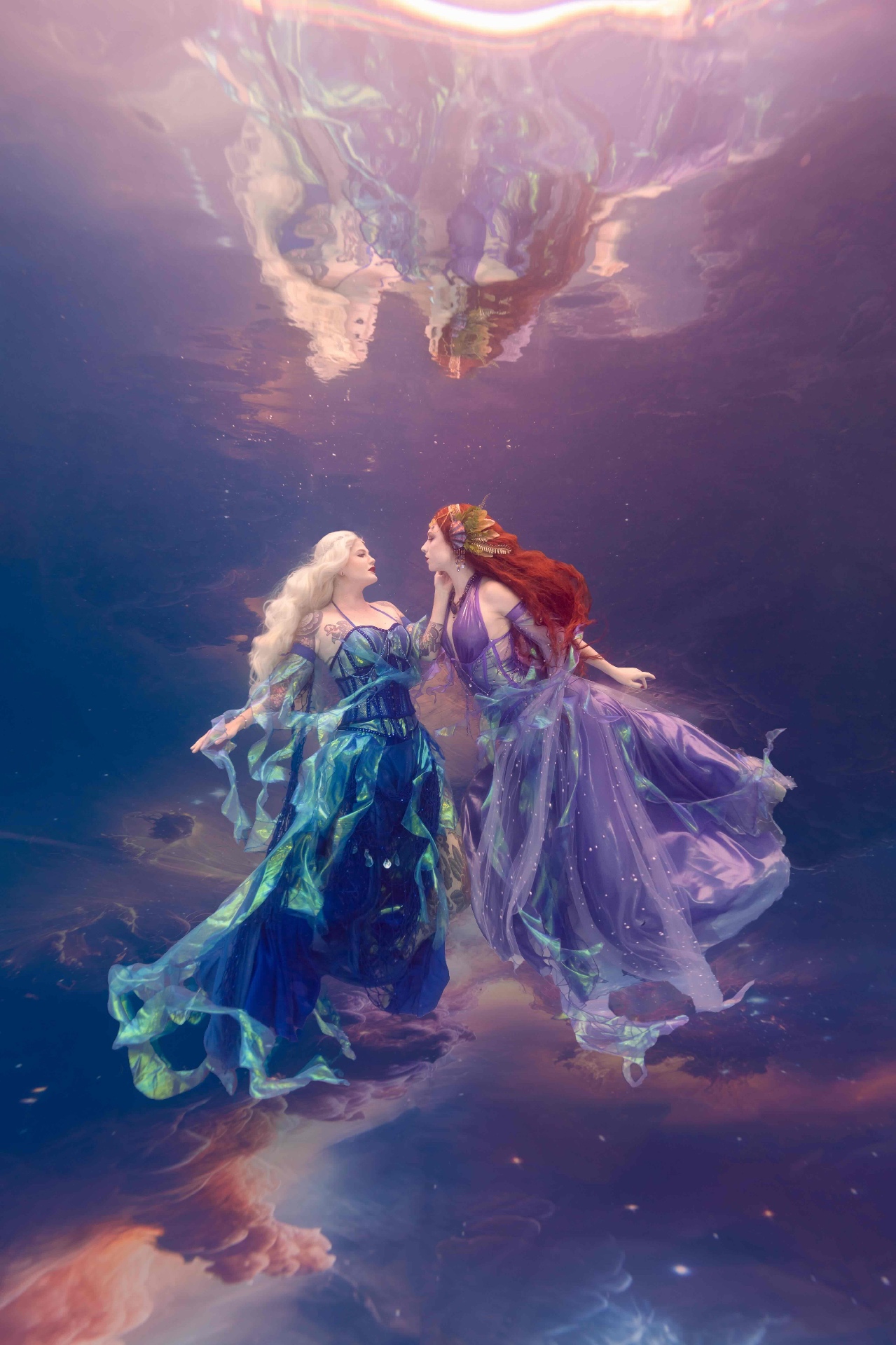 Underwater photography duo